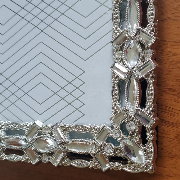 Rhinestone glam picture frame 5 x 7 - Picture 2 of 4